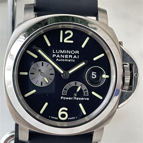 panerai luminor power reserve pam 171|Panerai Luminor automatic with date.